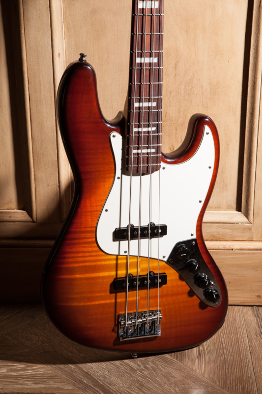 fender select active jazz bass