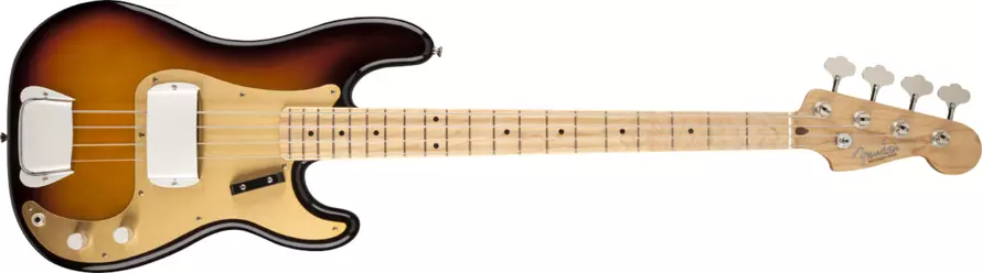 AM Vintage \'58 Precision Bass - 3 Tone Sunburst