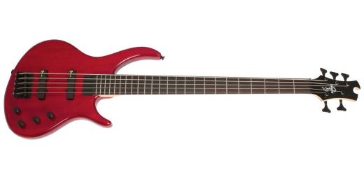 Toby Deluxe V Bass - Translucent Red