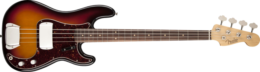 AM Vintage \'63 Precision Bass - 3 Tone Sunburst