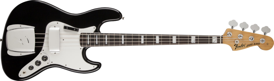 激安スーパーの“売上対決” Rosewood - Bass Jazz '74 Vintage AM Fender Fretboard Black - ベース
