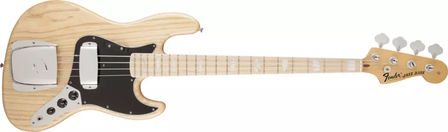 AM Vintage \'74 Jazz Bass - Maple Fretboard - Natural