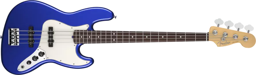 Fender American Standard Jazz Bass - Rosewood - Mystic Blue
