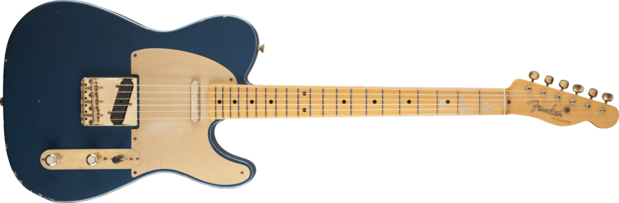 Fender 1952 Relic Telecaster - Aged Lake Placid Blue | Long & McQuade