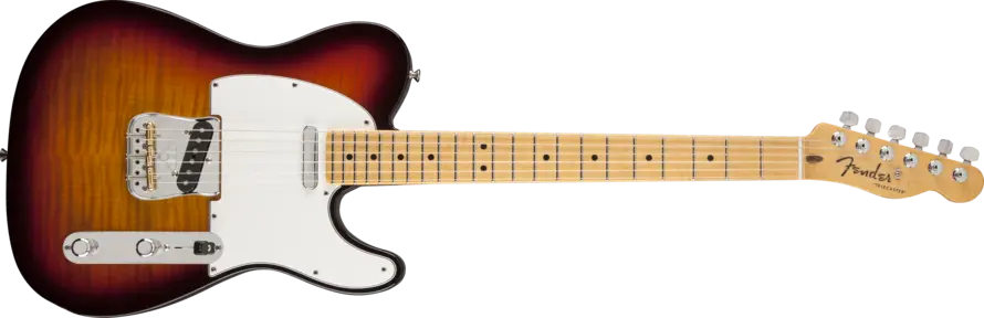 2013 Custom Deluxe Tele Maple Fretboard - Faded 3 Tone Sunburst
