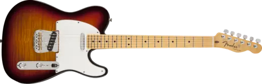 Fender - 2013 Custom Deluxe Tele Maple Fretboard - Faded 3 Tone Sunburst