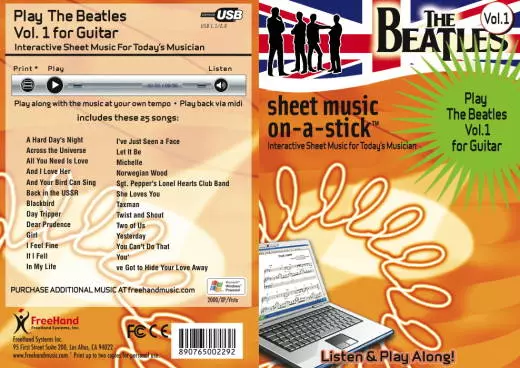 Play The Beatles, Vol.1 (Music On a Stick) - Guitar Tab