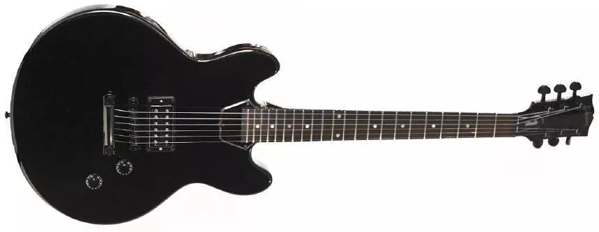 ES-339 Studio, 1 Pickup in Ebony w/Gigbag