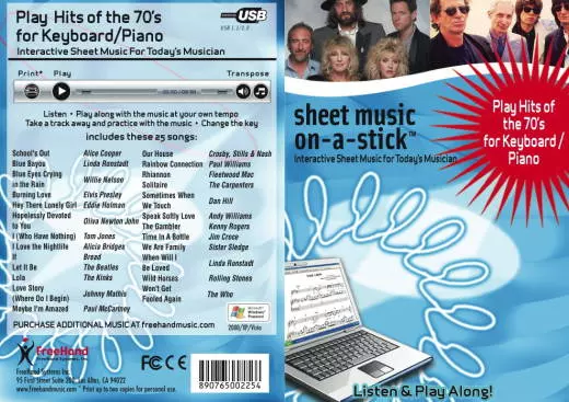 Play Hits of the 70\'s (Music on a Stick) - PVG