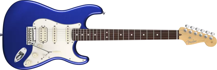 American Standard Stratocaster HSS RW - Mystic Blue