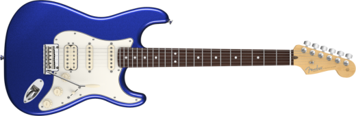 Fender American Standard Stratocaster HSS RW - Mystic Blue | Long