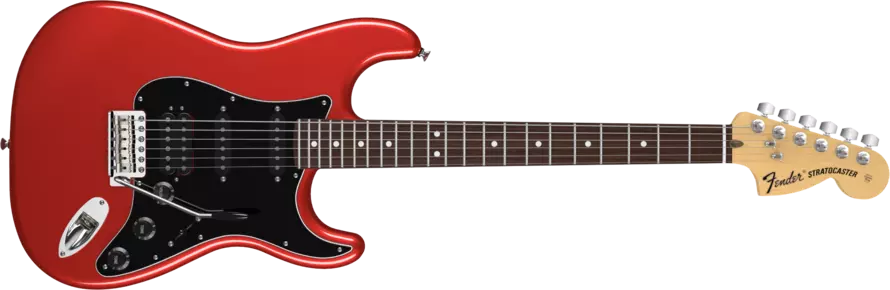 American Special HSS Stratocaster - Rosewood Neck in Candy Apple Red