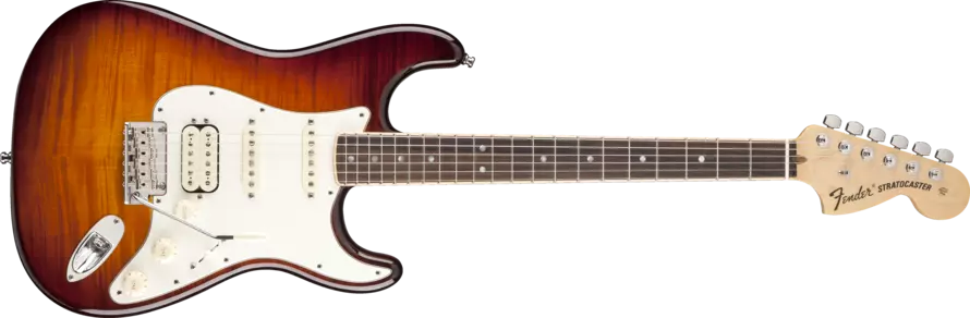 Fender Select Stratocaster HSS - Tobacco Sunburst