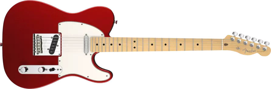 American Standard Telecaster - Maple Neck - Mystic Red