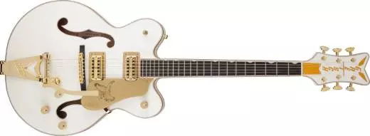 G6139T-CBDC Falcon Center-Block Double Cutaway - White
