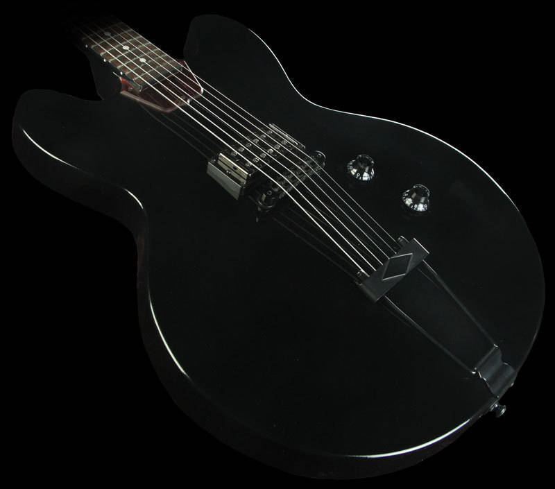 Gibson ES-335 Studio W/Trapeze In Ebony | Long & McQuade