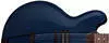 ES-335 Studio  Semi Hollow Electric - Trapeze Tailpiece - Midnight Blue