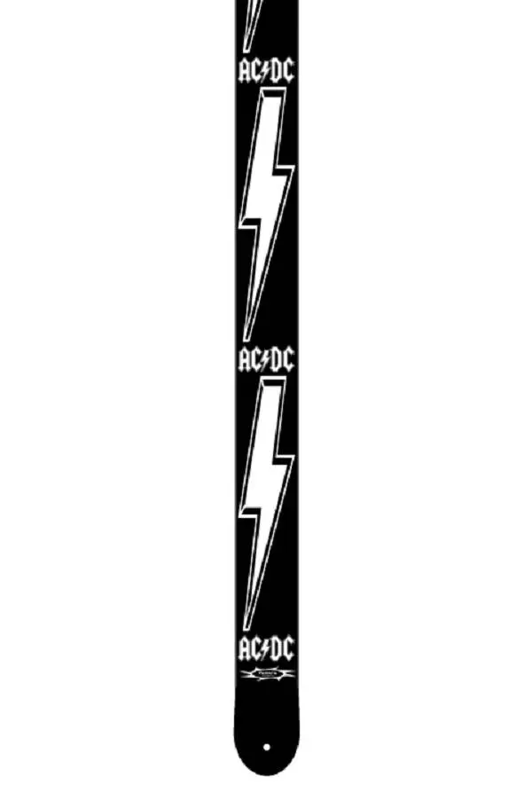 AC/DC Lightning Bolt Guitar Strap