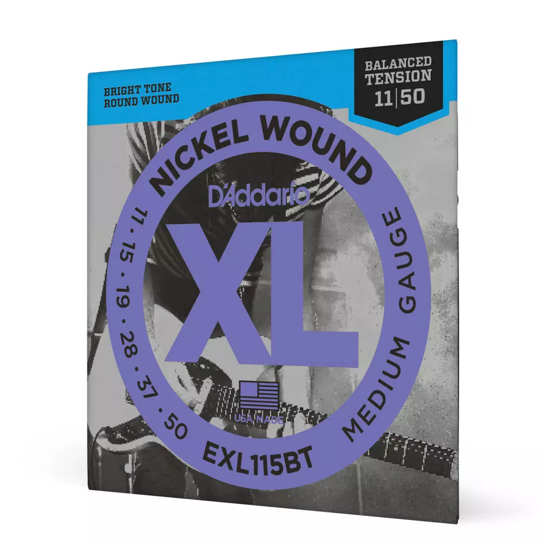 EXL115BT - Nickel Wound Balanced Tension Electric Guitar Strings - 11 to 50