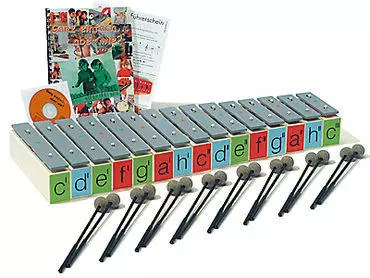 Sonor Orff - Tenor-Alto Metallophone - 15 Chime Bars