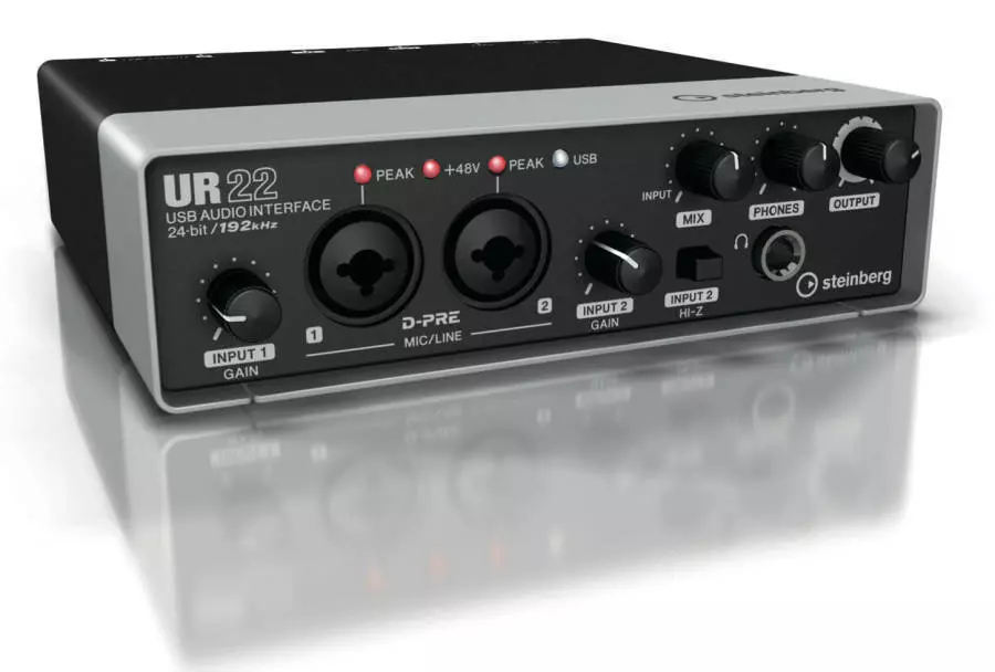 24/192 2-In/2-Out USB 2.0 Audio Interface