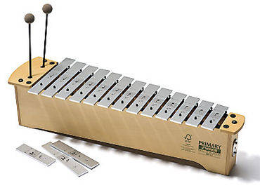 Sonor Orff - Mtallophone soprano - 16 barres - C2-A3 - Avec maillets SCH5