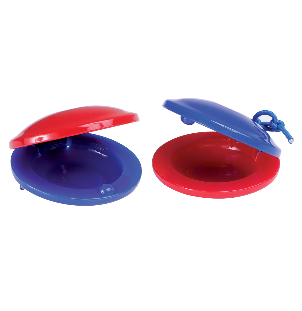 2.5 Inch Plastic Castanets (2 pc)
