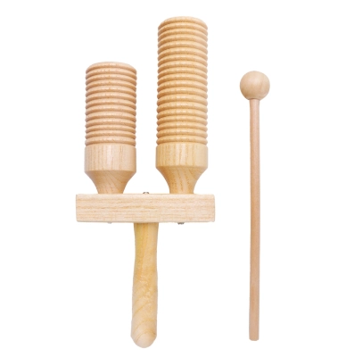 Mini Wooden Agogo 6.5