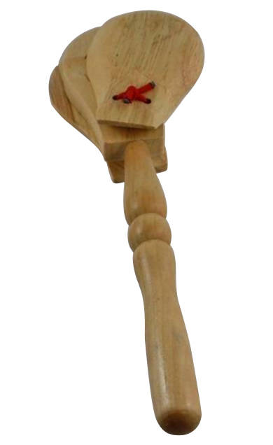 Wood Handle Castinet