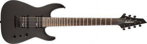 JS22-7 DKA Dinky 7 String Electric Guitar - Satin Black
