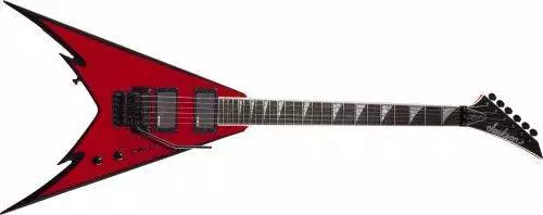 PDX-2 Demmelition King V Electric Guitar - Red w/Black Bevels