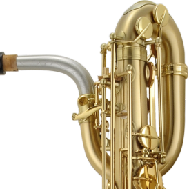 Le Bravo Baritone Saxophone w/ Silver Neck