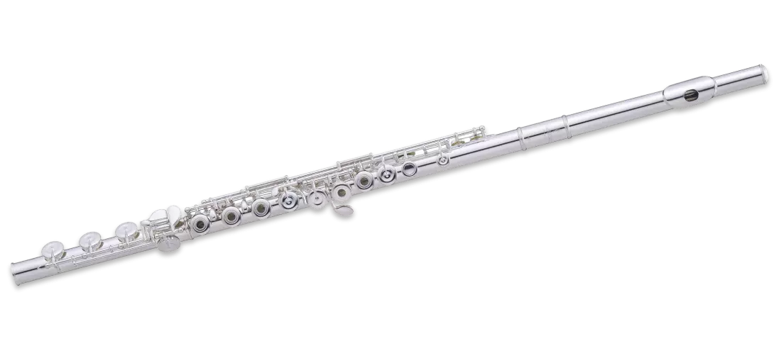 505RBE-1RB Quantz Series Silver Plated Flute - Offset G, Split E, B Foot, Open Holes