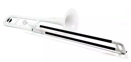 pBone - Plastic Trombone - White