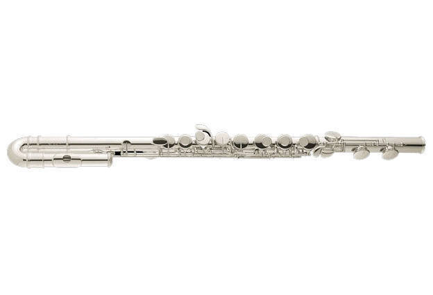 Sterling Silver Alto Flute - Curved And Straight Headjoint