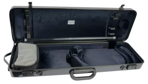 Hightech Violin Case - Black Carbon