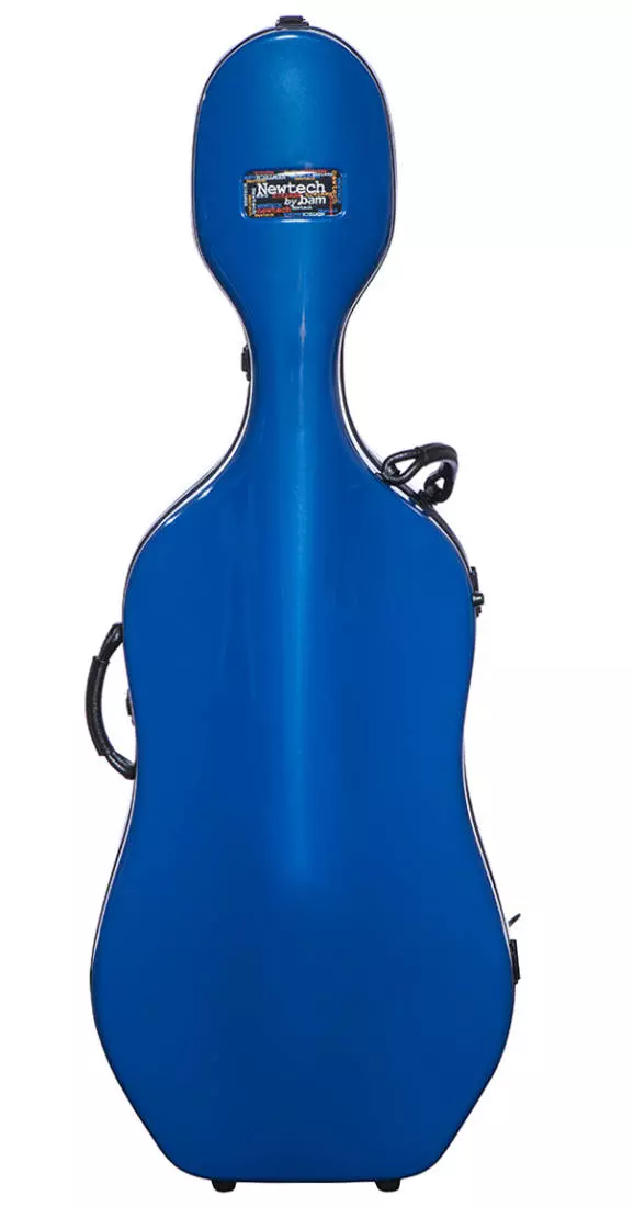 Newtech 4/4 Cello Case (Without Wheels) - Blue