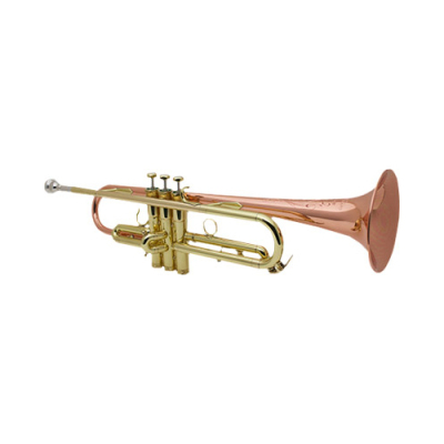 Handcraft Bb Trumpet Copper Bell w/ Case