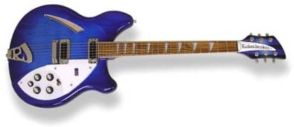 360 Series Semi-Acoustic Guitar - Midnight Blue