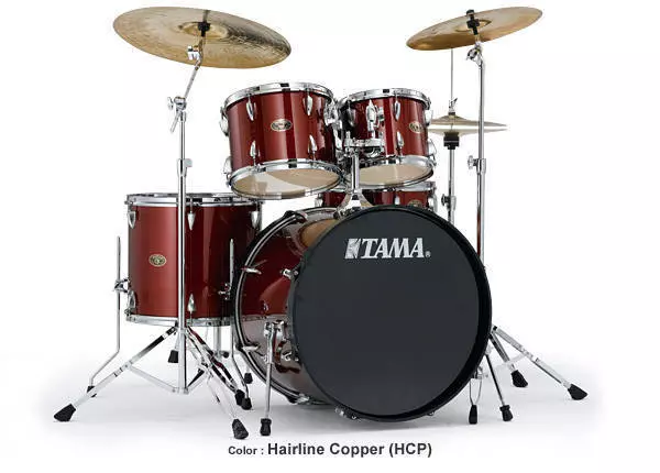 Imperialstar 20 inch Bass Drum Kit - Hairline Copper