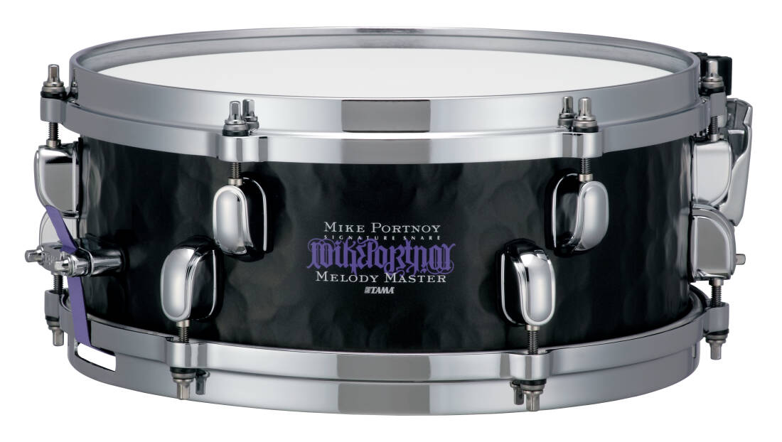 Mike Portnoy Signature Hammered Steel Snare - 12x5\'\'