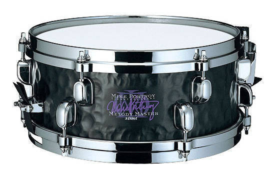 Mike Portnoy Signature Hammered Steel Snare - 12 x 5