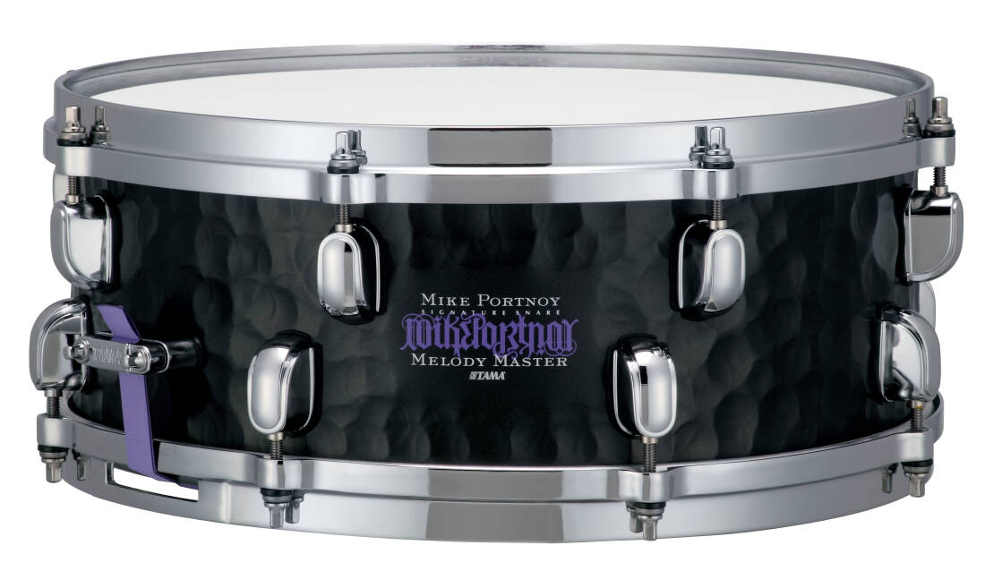 Mike Portnoy Signature Hammered Steel Snare - 14x5.5\'\'