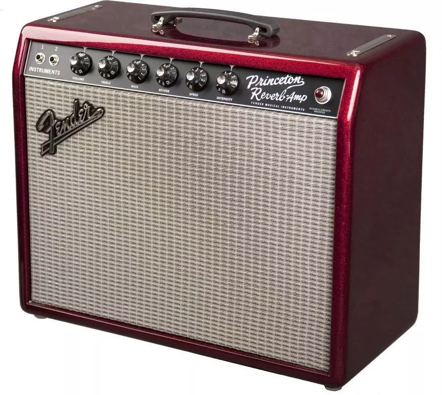 65\' Princeton Reverb FSR Reissue Amp - Red Sparkle
