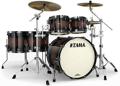 TAMA Tama Starclassic Maple 5 Piece Shell Kit With Black Hardware