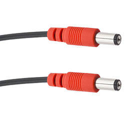 Pedal Power Cable 2.5mm Straight Barrel 18 Inch