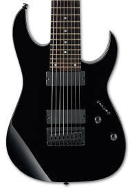 RG 8 String Electric Guitar - Black