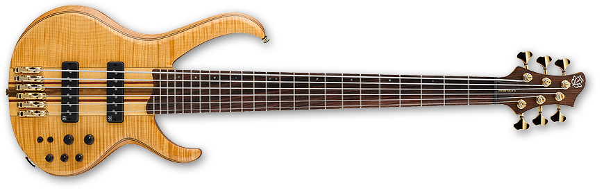 BTB 6 String Premium Bass - Vintage Natural