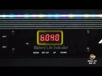 Mega Go Bar Battery Powered 24 Inch LED Light
