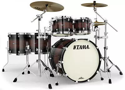 Starclassic Maple 5 Piece Shell Kit  - Dark Mocha Burst